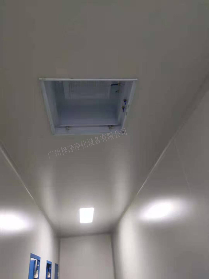高效送风口应安装在无尘车间的进出口处